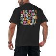 Special Education Teacher Era Inspirational SPED ABA Autism Men's Back Print T-Shirt, trending gift