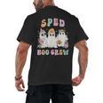 SPED Boo Crew Halloween Floral Ghost Special Ed SPED Teacher For Men Women Kids Men's Back Print T-Shirt, trending gift SPED Boo Crew Halloween Floral Ghost Special Ed SPED Teacher For Men Women Kids Men's Back Print T-Shirt, trending gift