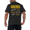Spelling Bee Halloween Pun Costume Beekeeper Teacher Men's Back Print T-Shirt, trending gift