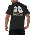 Spooky Ghost Inequalities Halloween Math Teacher Men's Back Print T-Shirt, trending gift Spooky Ghost Inequalities Halloween Math Teacher Men's Back Print T-Shirt, trending gift