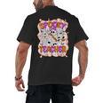 Spooky Teacher Ghost Pencil Teacher Halloween Teacher Men's Back Print T-Shirt, trending gift