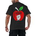 I Stand With Teachers Tshirt Men's Back Print T-Shirt, trending gift