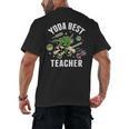 Star Wars Yoda Best Teacher Icons Men's Back Print T-Shirt, trending gift
