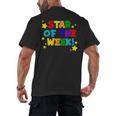 Star Of The Week Cheerful Recognition Student Teachers Class Men Women Kids Men's Back Print T-Shirt, trending gift