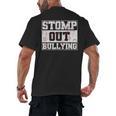 Stomp Out Bullying Back To School Education Teacher Men's Back Print T-Shirt, trending gift Stomp Out Bullying Back To School Education Teacher Men's Back Print T-Shirt, trending gift