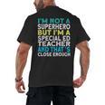 Superhero & Special Education Teacher Men Women Men's Back Print T-Shirt, trending gift Superhero & Special Education Teacher Men Women Men's Back Print T-Shirt, trending gift