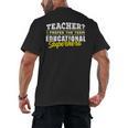 Teacher Educational Superhero School Teachers Men's Back Print T-Shirt, trending gift Teacher Educational Superhero School Teachers Men's Back Print T-Shirt, trending gift