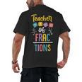 Teacher Of Fractions For Math Teacher Men's Back Print T-Shirt, trending gift