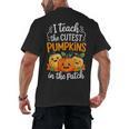Teacher Halloween Pre-K Teacher Kindergarten Cutest Pumpkins Men's Back Print T-Shirt, trending gift Teacher Halloween Pre-K Teacher Kindergarten Cutest Pumpkins Men's Back Print T-Shirt, trending gift