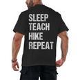 Teacher Hiking Shirt Teaching Hiker T Shirt Men's Back Print T-Shirt, trending gift