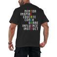 Teacher Inspirational Educator Favorite School Teacher Men Women Girls Kids Men's Back Print T-Shirt, trending gift
