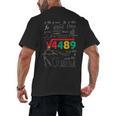 Teacher Math 67 Meme Square Root 4489 Slang Six Seven Men's Back Print T-Shirt, trending gift