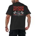 Teacher Pit Crew Race Car Driver Costume Men Women Kids Men's Back Print T-Shirt, trending gift