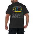Teacher Power Of Yet Cant Do This Inspirational Women Men Men's Back Print T-Shirt, trending gift