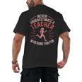 Teacher Who Runs Half Marathon Runner Running Lover Graphic Men's Back Print T-Shirt, trending gift Teacher Who Runs Half Marathon Runner Running Lover Graphic Men's Back Print T-Shirt, trending gift