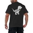 Teacher Saurus T Shirt For Men And Women Men's Back Print T-Shirt, trending gift