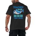 Teacher Shark Do Your Work Men's Back Print T-Shirt, trending gift