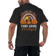 Teacher Thanksgiving Thankful For My Third Grade Turkeys Men's Back Print T-Shirt, trending gift Teacher Thanksgiving Thankful For My Third Grade Turkeys Men's Back Print T-Shirt, trending gift