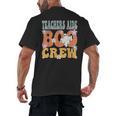 Teachers Aide Boo Crew Ghost Groovy Halloween For Women Men's Back Print T-Shirt, trending gift Teachers Aide Boo Crew Ghost Groovy Halloween For Women Men's Back Print T-Shirt, trending gift