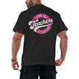 Come On Teachers Let's Go Teach Pink Back To School For Men Women Men's Back Print T-Shirt, trending gift Come On Teachers Let's Go Teach Pink Back To School For Men Women Men's Back Print T-Shirt, trending gift
