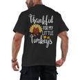 Teachers Thanksgiving Thankful For My Little Turkeys Men's Back Print T-Shirt, trending gift Teachers Thanksgiving Thankful For My Little Turkeys Men's Back Print T-Shirt, trending gift