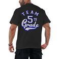 Team 5th Grade Fifth For Teacher Or Students Men's Back Print T-Shirt, trending gift