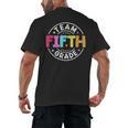 Team Fifth Grade Teacher Back To School 5th Grade Squad Kids Men's Back Print T-Shirt, trending gift Team Fifth Grade Teacher Back To School 5th Grade Squad Kids Men's Back Print T-Shirt, trending gift