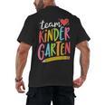 Team Kindergarten Teacher Student Back To School Men's Back Print T-Shirt, trending gift