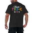 Team Pre-K Shirt PreSchool Teacher Student Back To School Men's Back Print T-Shirt, trending gift Team Pre-K Shirt PreSchool Teacher Student Back To School Men's Back Print T-Shirt, trending gift