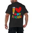Teens Graduation I Heart My Teachers I Love My Teachers Men's Back Print T-Shirt, trending gift Teens Graduation I Heart My Teachers I Love My Teachers Men's Back Print T-Shirt, trending gift