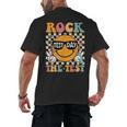 Test Day Rock The Test Teacher Testing Day You Got This Men's Back Print T-Shirt, trending gift