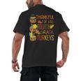 Thankful For My 4th Grade Turkey Thanksgiving Turkey Teacher Men's Back Print T-Shirt, trending gift Thankful For My 4th Grade Turkey Thanksgiving Turkey Teacher Men's Back Print T-Shirt, trending gift