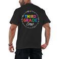 Third Grade Crew First Day Of School 3rd Grade Teacher Men's Back Print T-Shirt, trending gift