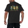 Trio Cute Frogs Welcome Back To School Teachers Girls Boys Men's Back Print T-Shirt, trending gift