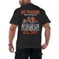 Trucker Truck Driver Vintage My Teacher Was Wrong I Do Get Men's Back Print T-Shirt, trending gift