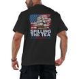 US History Teacher Boston Spilling The Tea Since 1773 Men's Back Print T-Shirt, trending gift US History Teacher Boston Spilling The Tea Since 1773 Men's Back Print T-Shirt, trending gift