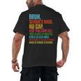 Vintage Bruh We Back No Cap Bruh We'Re Back Student Teacher Men's Back Print T-Shirt, trending gift