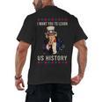 I Want You To Learn US History American Teacher School For Men Women Men's Back Print T-Shirt, trending gift I Want You To Learn US History American Teacher School For Men Women Men's Back Print T-Shirt, trending gift