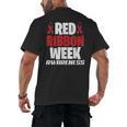 We Wear Red For Red Ribbon Week Awareness Mothers Teachers Men's Back Print T-Shirt, trending gift We Wear Red For Red Ribbon Week Awareness Mothers Teachers Men's Back Print T-Shirt, trending gift