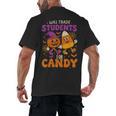 Will Trade Students For Candy Shirt Fun Candy Corn Teacher Men's Back Print T-Shirt, trending gift Will Trade Students For Candy Shirt Fun Candy Corn Teacher Men's Back Print T-Shirt, trending gift