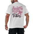 4th Fourth Grade Vibes Back To School Coquette Teacher Girl Men's Back Print T-Shirt, trending gift 4th Fourth Grade Vibes Back To School Coquette Teacher Girl Men's Back Print T-Shirt, trending gift