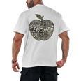 Apple Camoflauge Clothing Camo Student Teacher Cute School Men's Back Print T-Shirt, trending gift