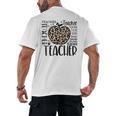 Back To School Teacher Life Apple Leopard Teacher Women Men's Back Print T-Shirt, trending gift Back To School Teacher Life Apple Leopard Teacher Women Men's Back Print T-Shirt, trending gift