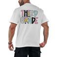 Back To School Third Grade Teacher First Day Of 3rd Grade Men's Back Print T-Shirt, trending gift Back To School Third Grade Teacher First Day Of 3rd Grade Men's Back Print T-Shirt, trending gift