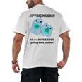 Biology T Shirts Science Biology Teacher Idea Men's Back Print T-Shirt, trending gift