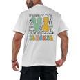 Braille Teacher Of The Visually Impaired Groovy VI Teacher Men's Back Print T-Shirt, trending gift Braille Teacher Of The Visually Impaired Groovy VI Teacher Men's Back Print T-Shirt, trending gift