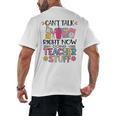 Can't Talk Right Now Doing Teacher Stuff Men's Back Print T-Shirt, trending gift Can't Talk Right Now Doing Teacher Stuff Men's Back Print T-Shirt, trending gift