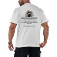 Cat Exhausted Teacher Exhausterwhelmulated Definition Men's Back Print T-Shirt, trending gift Cat Exhausted Teacher Exhausterwhelmulated Definition Men's Back Print T-Shirt, trending gift