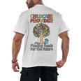 Childcare Provider Job Daycare Provider Daycare Teacher Men's Back Print T-Shirt, trending gift Childcare Provider Job Daycare Provider Daycare Teacher Men's Back Print T-Shirt, trending gift