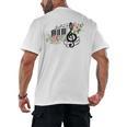 Cut Music Teacher Shirt With a Piano Keys Notes And Flowers Men's Back Print T-Shirt, trending gift Cut Music Teacher Shirt With a Piano Keys Notes And Flowers Men's Back Print T-Shirt, trending gift